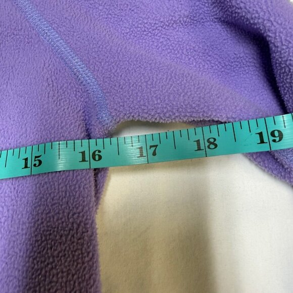 The North Face Girls Full-Zip Fleece Hoodie M (10/12) Purple EUC - Picture 10 of 10